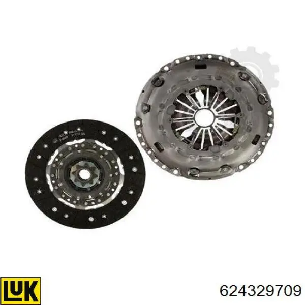 624329709 LUK Kit de embraiagem (3 peças)