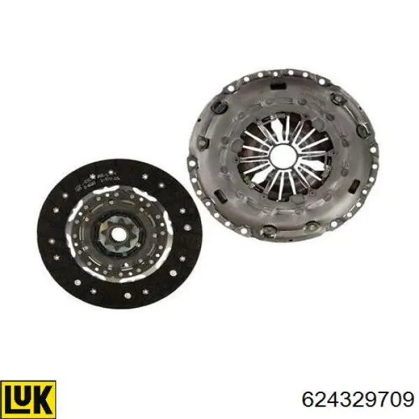 Kit de embraiagem (3 peças) LUK 624329709 preço, a partir de 212,75 USD