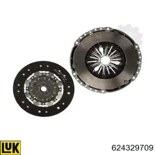 Compre 624329709 LUK Kit de embraiagem (3 peças)