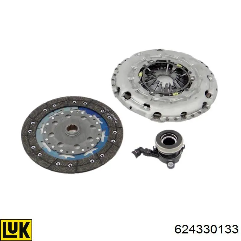 624330133 LUK Kit de embraiagem (3 peças)