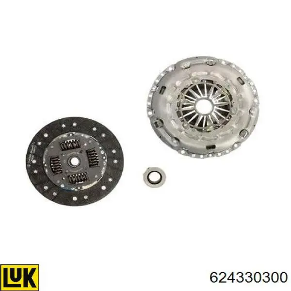 Kit de embraiagem (3 peças) LUK 624330300 preço, a partir de 237,13 USD