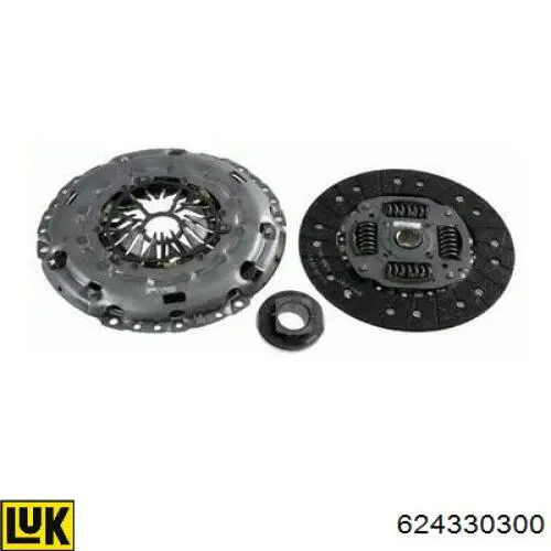Kit de embraiagem (3 peças) LUK 624330300 preço, a partir de 237,13 USD