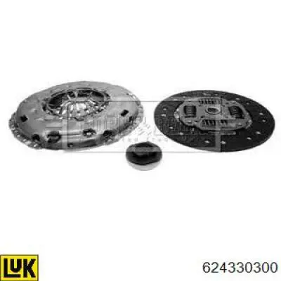 Compre 624330300 LUK Kit de embraiagem (3 peças)