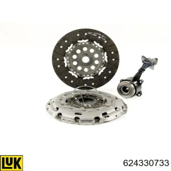 Kit de embraiagem (3 peças) INA 624330733 preço, a partir de 583,88 USD