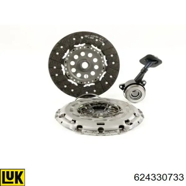 Kit de embraiagem (3 peças) LUK 624330733 preço, a partir de 447,51 USD