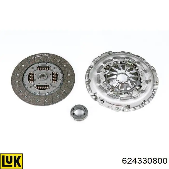 Compre 624330800 LUK Kit de embraiagem (3 peças)