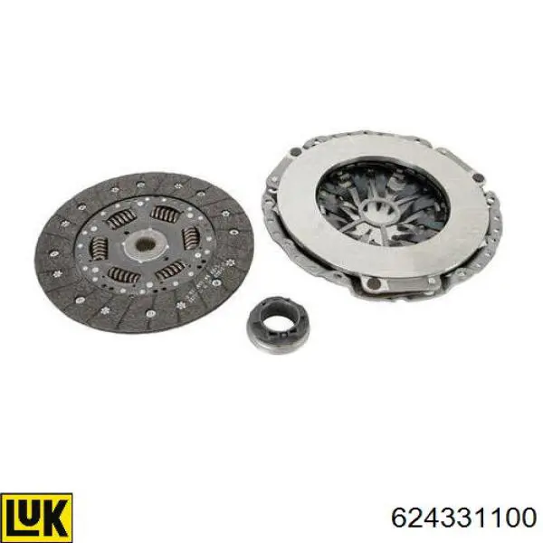 624331100 LUK Kit de embraiagem (3 peças)