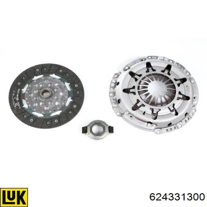 624331300 LUK Kit de embraiagem (3 peças)