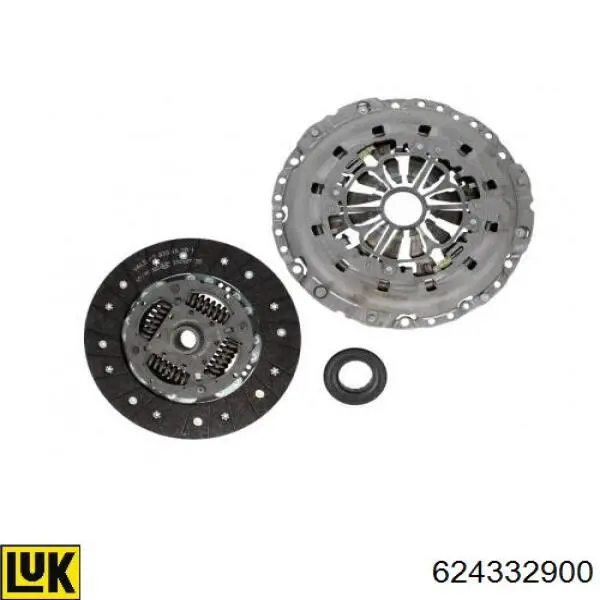 624332900 LUK Kit de embraiagem (3 peças)