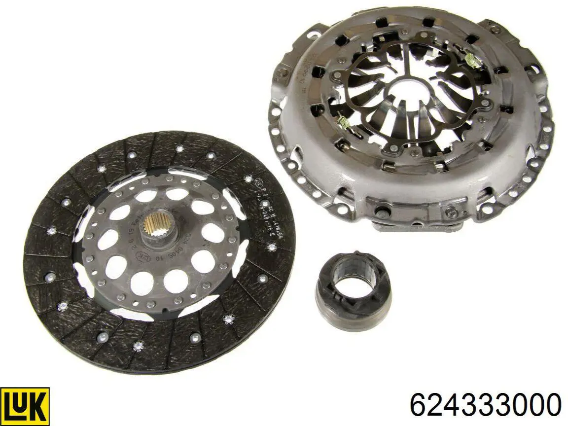 624333000 LUK Kit de embraiagem (3 peças)