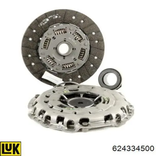 Kit de embraiagem (3 peças) INA 624334500 preço, a partir de 279,45 USD