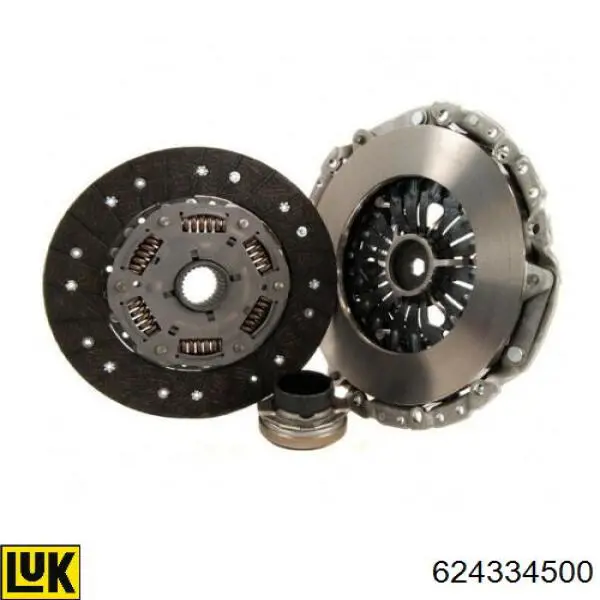 Kit de embraiagem (3 peças) LUK 624334500 preço, a partir de 228,05 USD