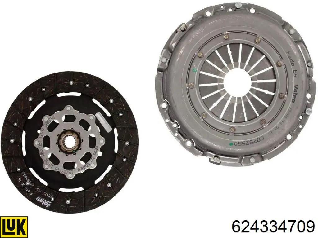 Kit de embraiagem (3 peças) Fiat/Alfa/Lancia 55216285 preço, a partir de 152,07 USD
