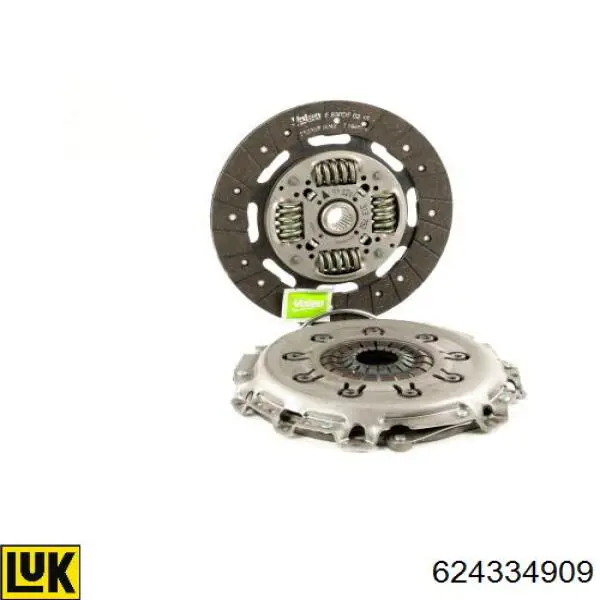 Compre 00002052P2 Peugeot/Citroen Kit de embraiagem (3 peças)