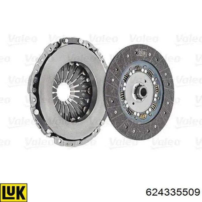 Compre 55195393 Fiat/Alfa/Lancia Kit de embraiagem (3 peças)