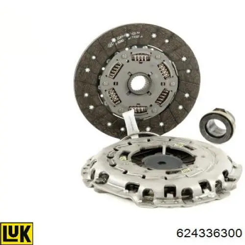 624336300 LUK Kit de embraiagem (3 peças)
