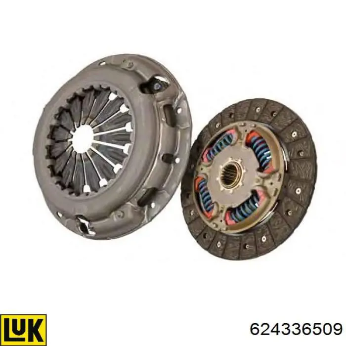 Kit de embraiagem (3 peças) LUK 624336509 preço, a partir de 301,15 USD