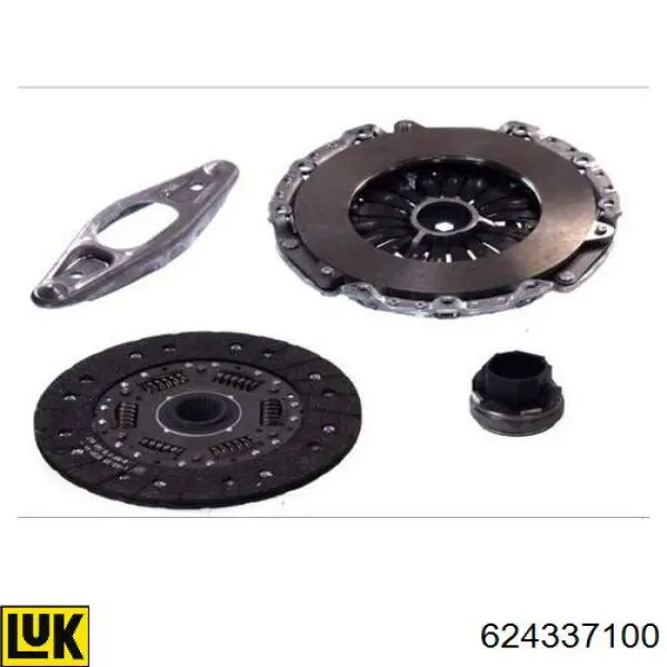 Kit de embraiagem (3 peças) LUK 624337100 preço, a partir de 255,55 USD