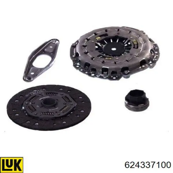 Compre 624337100 LUK Kit de embraiagem (3 peças)