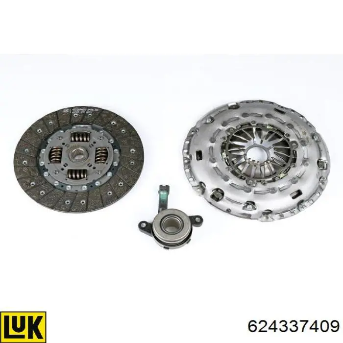 624337409 LUK Kit de embraiagem (3 peças)