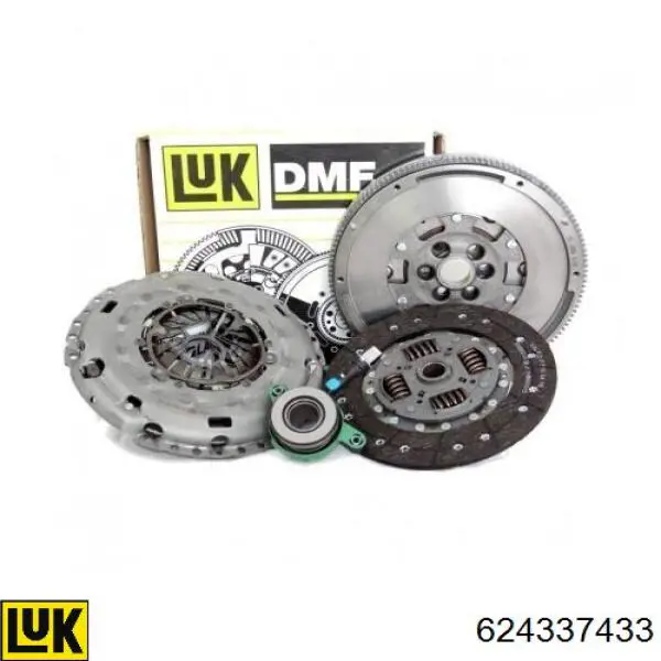 Kit de embraiagem (3 peças) LUK 624337433 preço, a partir de 445,51 USD