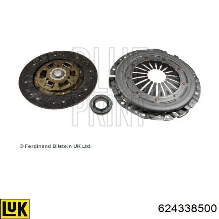 Kit de embraiagem (3 peças) LUK 624338500 preço, a partir de 139,85 USD