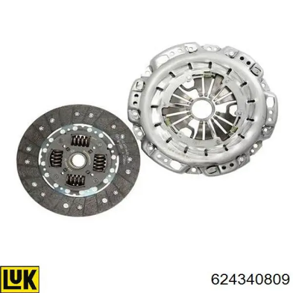 624340809 LUK Kit de embraiagem (3 peças)
