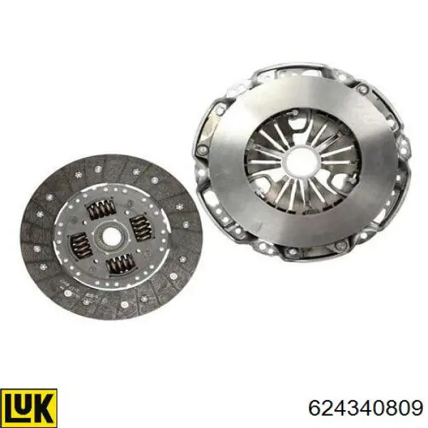 Compre 624340809 LUK Kit de embraiagem (3 peças)