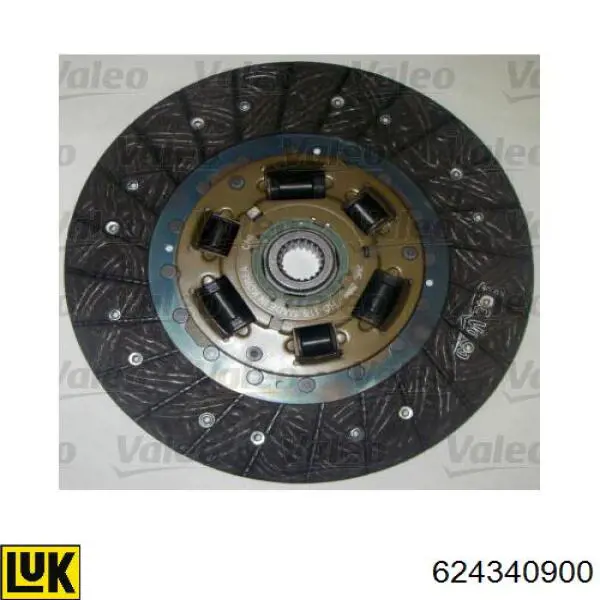 624340900 LUK Kit de embraiagem (3 peças)