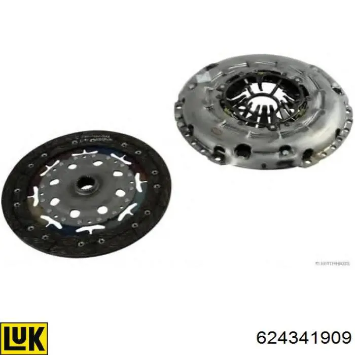 624341909 LUK Kit de embraiagem (3 peças)