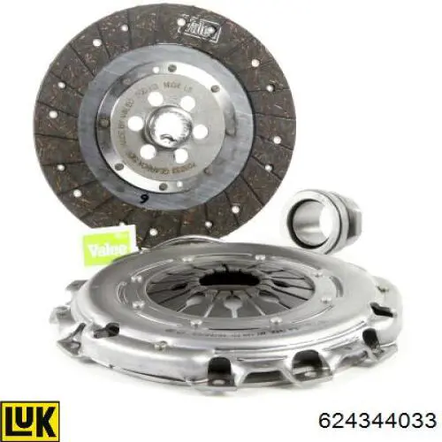 Kit de embraiagem (3 peças) Sachs 3000990514 preço, a partir de 346,91 USD