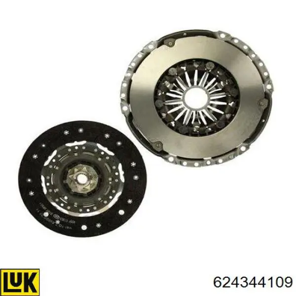 624344109 LUK Kit de embraiagem (3 peças)