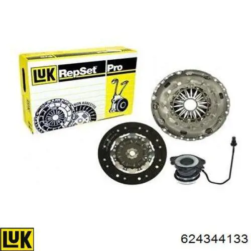 Compre 624344133 LUK Kit de embraiagem (3 peças)