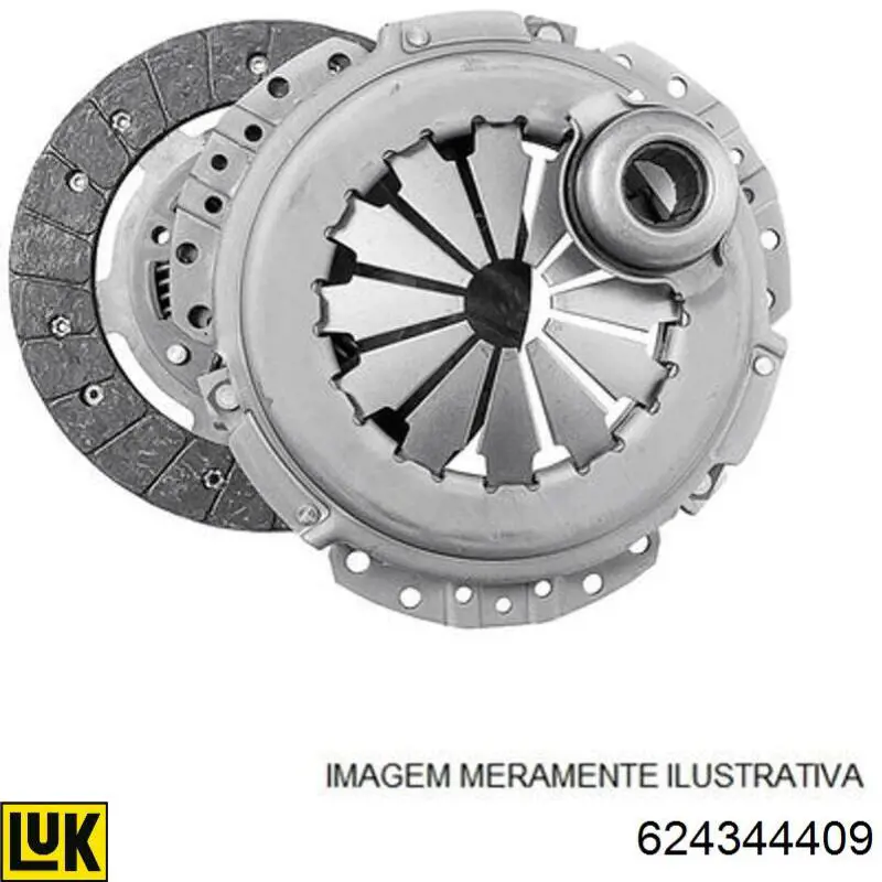 30205JK40C Nissan/Infiniti Kit de embraiagem (3 peças)