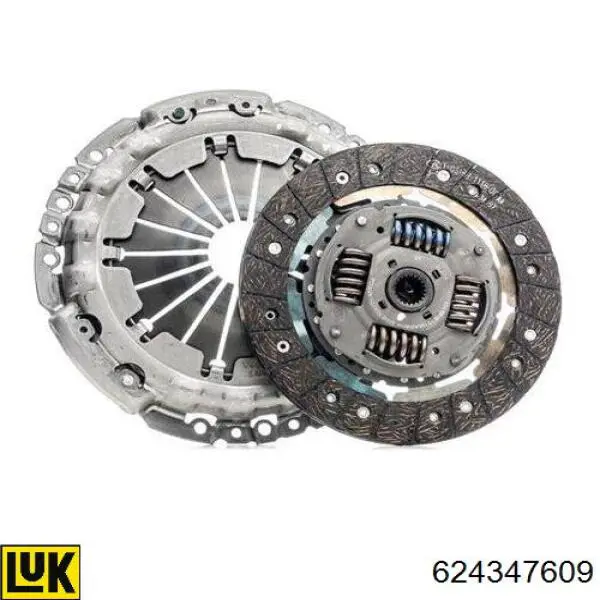 624347609 LUK Kit de embraiagem (3 peças)