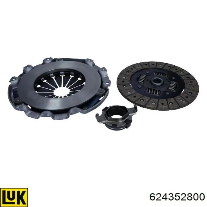 Kit de embraiagem (3 peças) LUK 624352800 preço, a partir de 169,00 USD