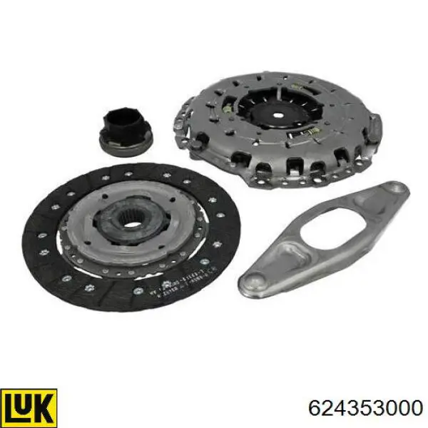 Kit de embraiagem (3 peças) LUK 624353000 preço, a partir de 210,14 USD