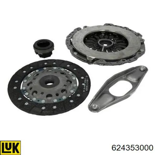 Kit de embraiagem (3 peças) LUK 624353000 preço, a partir de 210,14 USD
