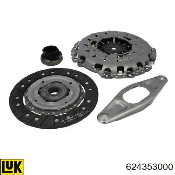 Compre 624353000 LUK Kit de embraiagem (3 peças)