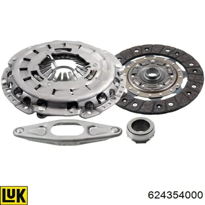 Compre 624354000 LUK Kit de embraiagem (3 peças)