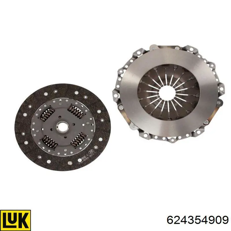 Compre A026250100180 Mercedes Kit de embraiagem (3 peças)