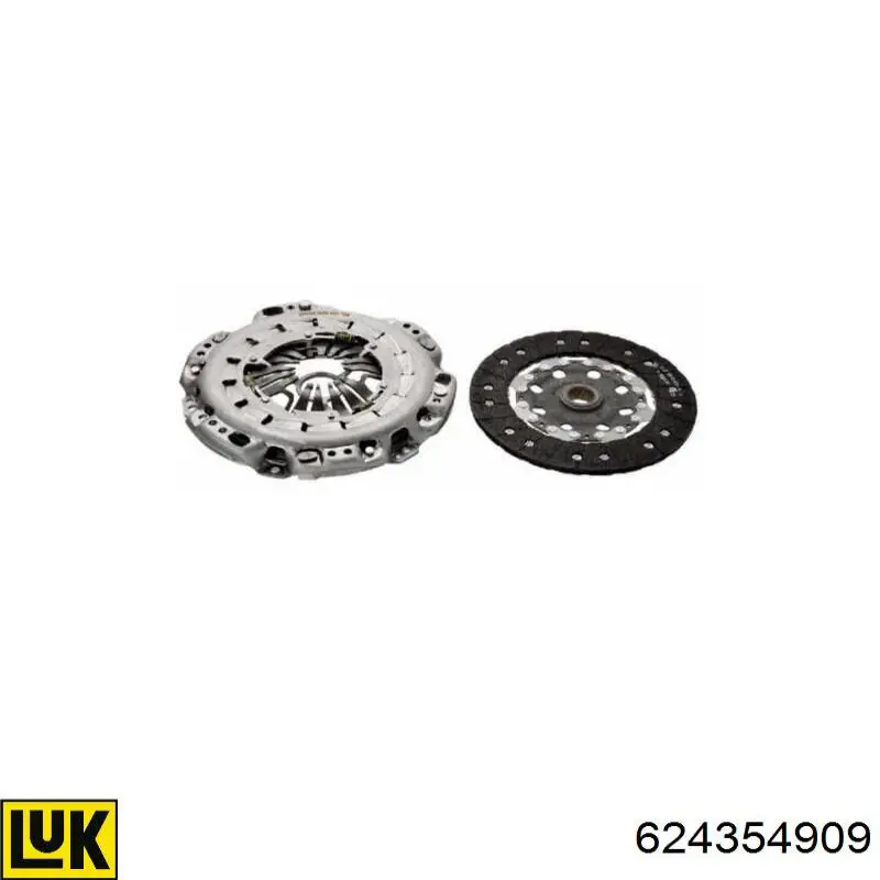 A026250100180 Mercedes Kit de embraiagem (3 peças)