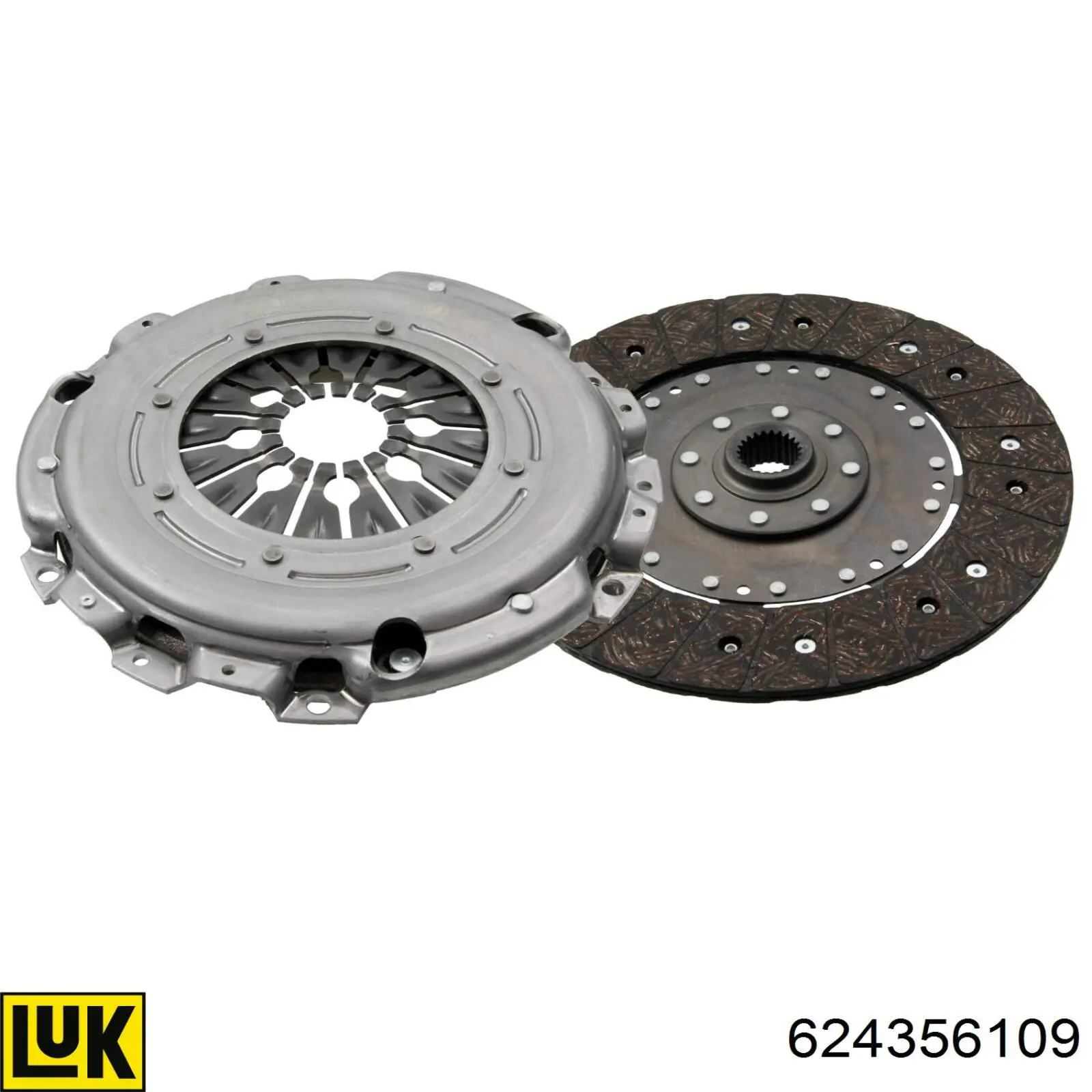 624356109 LUK Kit de embraiagem (3 peças)