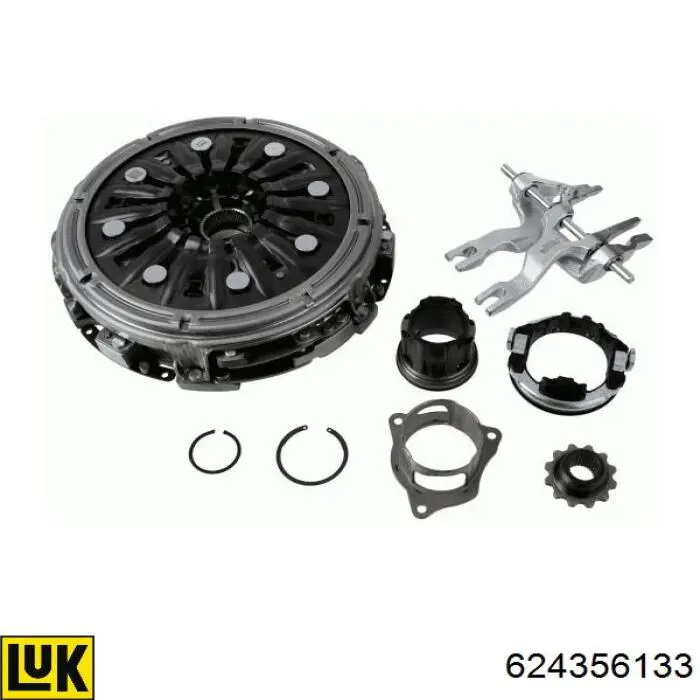 624356133 LUK Kit de embraiagem (3 peças)