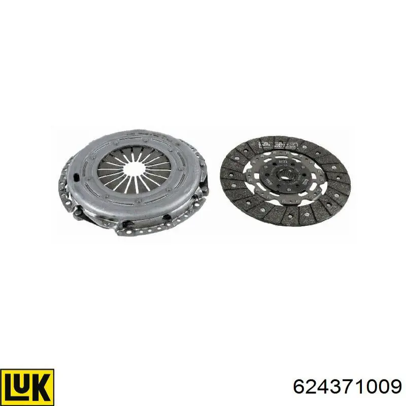 624371009 LUK Kit de embraiagem (3 peças)