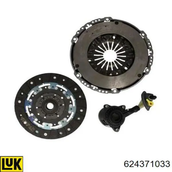 624371033 LUK Kit de embraiagem (3 peças)