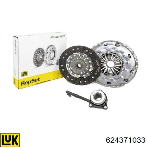 Kit de embraiagem (3 peças) LUK 624371033 preço, a partir de 201,31 USD