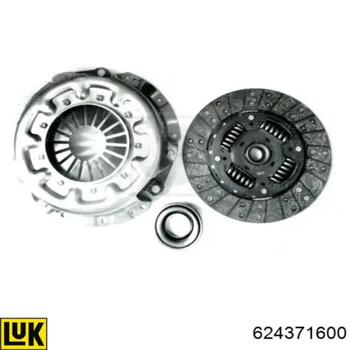 624371600 LUK Kit de embraiagem (3 peças)