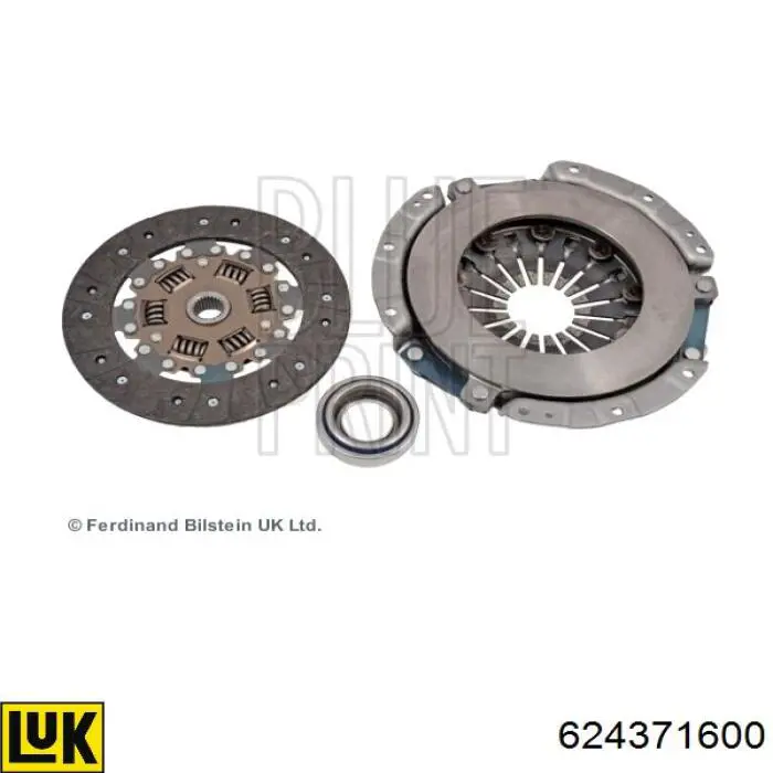 624371600 LUK Kit de embraiagem (3 peças)