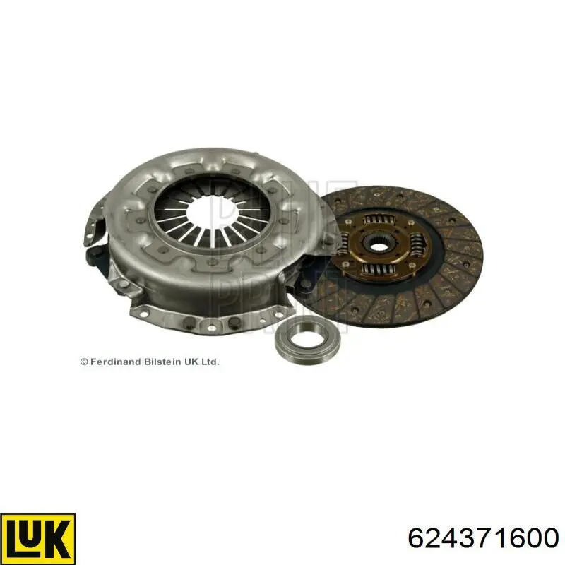 Kit de embraiagem (3 peças) LUK 624371600 preço, a partir de 220,96 USD
